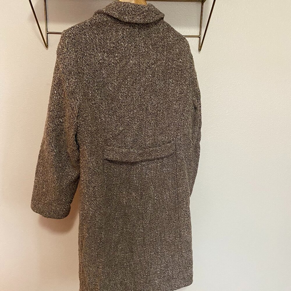 VTG ANNE KLEIN Women’s Wool-Blend Long Coat Size 14 *FLAW* Cozy, and Comfort - Picture 4 of 6